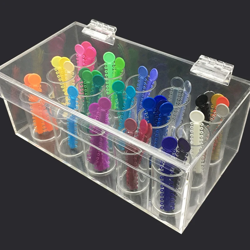 

1Pc Dental Orthodontics Ligature Ties Holder Multifunctional Box Dental Organizer for Dentist