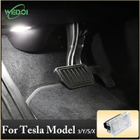 wedoi foot well light for tesla model 3yxs ultra bright lighting replacement interior led car ambient lighting