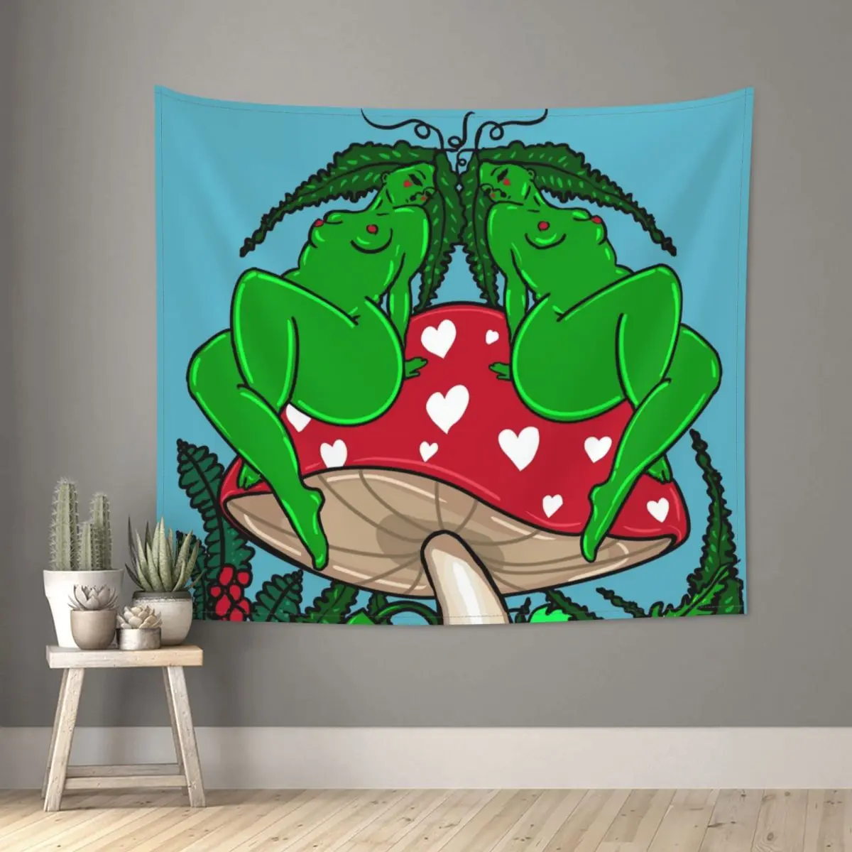 

Forest Bathing Aesthetic Women Tapestry Colorful Polyester Wall Hanging Colorful Girls Home Decor Curtain Mandala Wall Blanket