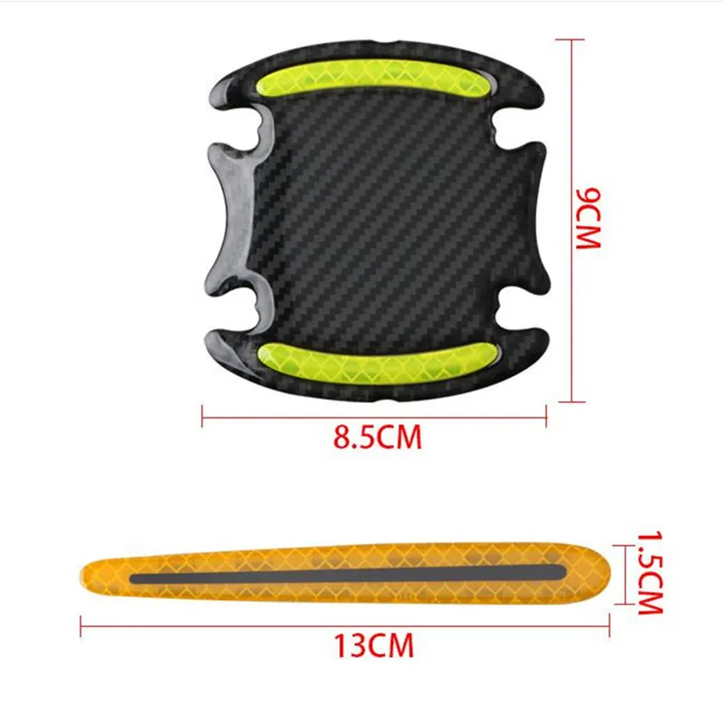 

8Pcs/Set Car Door Handle Sticker Protection Cover For Citroen C3 C4 C5 DS3 DS4 DS5 DS6 C1 C2 C6 C8 Fiat 500 Saab Renault Duster