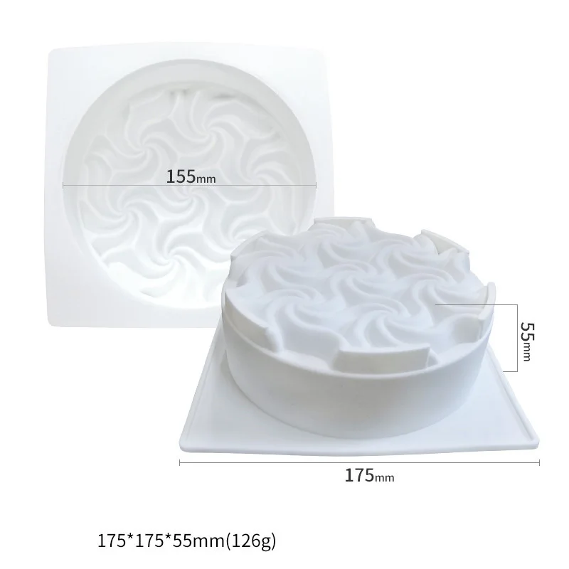 Силиконовый цветок Форма для торта Шоколадное Мыло конфет желе противень