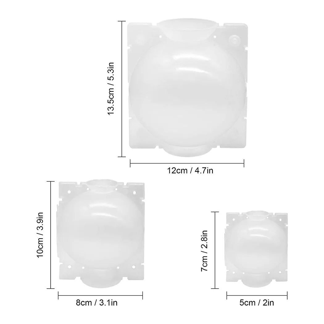 

9 X Plant Rooting Device High Pressure Propagation/Ball Box Growing/Grafting For Garden Grafting Rooting Plant Box