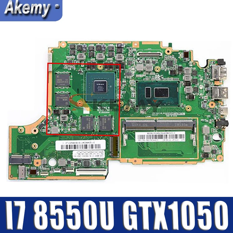 

Akemy For Lenovo 330S-15IKB Notebook Motherboard CPU I7 8550U GTX1050 GPU 4GB Onboard RAM 4GB Tested 100% Work