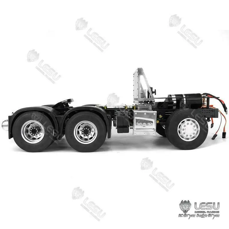 Металлическое шасси LESU 6x4 1/14 для трактора TAMIYA MAN TGX 56325|Радиоуправляемые грузовики|