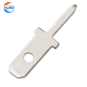 50/100pcs 2.8 Inserts Plug Spring Terminal PCB Solder lug thickness 0.5/0.8mm one legs ,PCB welding sheet