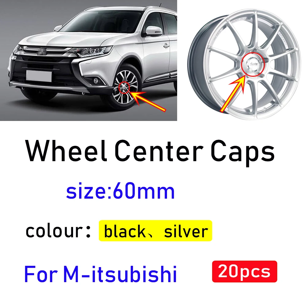 20 шт. колпачки для тюнинга колеса 60 мм | Автомобили и мотоциклы