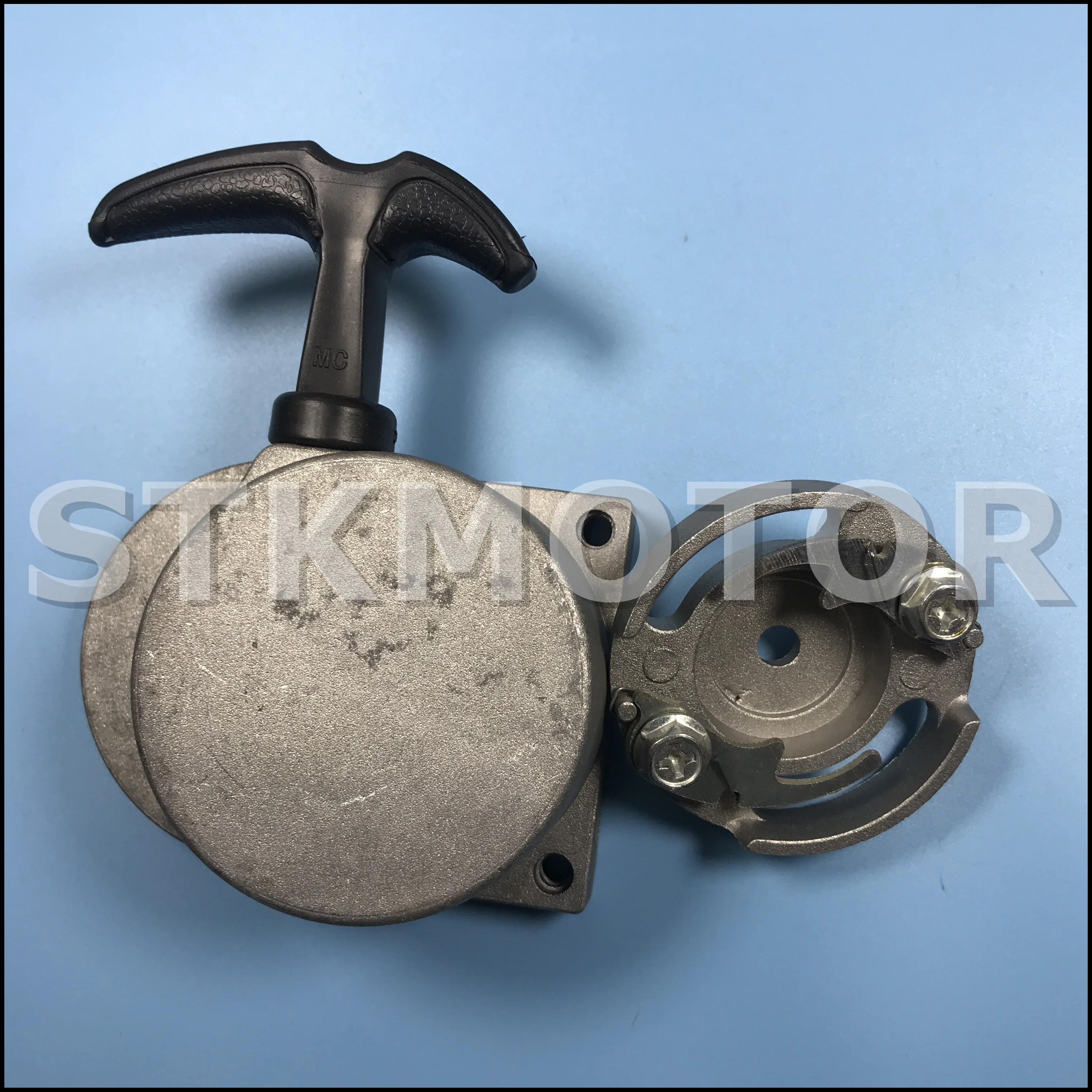 Велосипедный алюминиевый стартер для двухтактного мотора на 43CC, 49CC и 80CC.