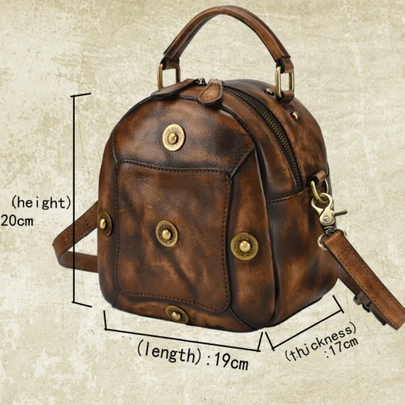 Винтажные маленькие сумки мессенджеры кожаная сумка через плечо деловые