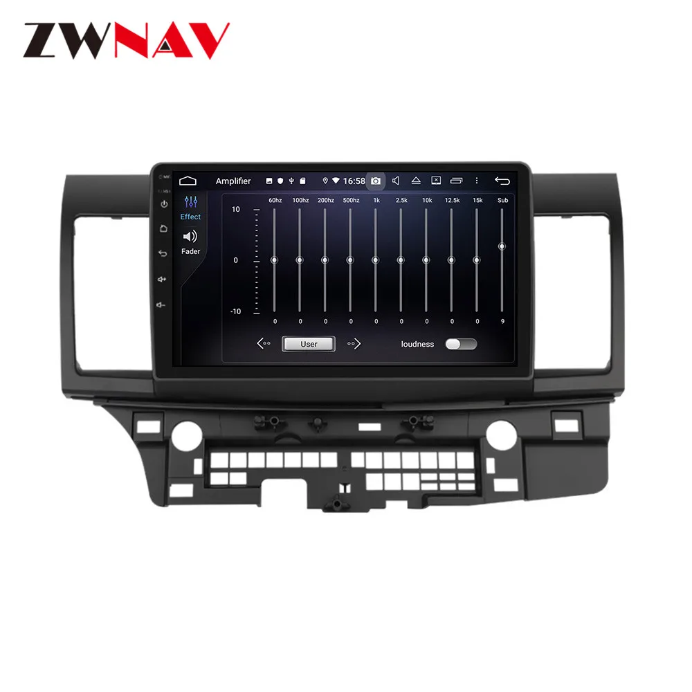 

2 din PX6 IPS touch screen Android 10.0 Car Multimedia player For Mitsubishi Lancer 2012 BT audio stereo WiFi GPS navi head unit