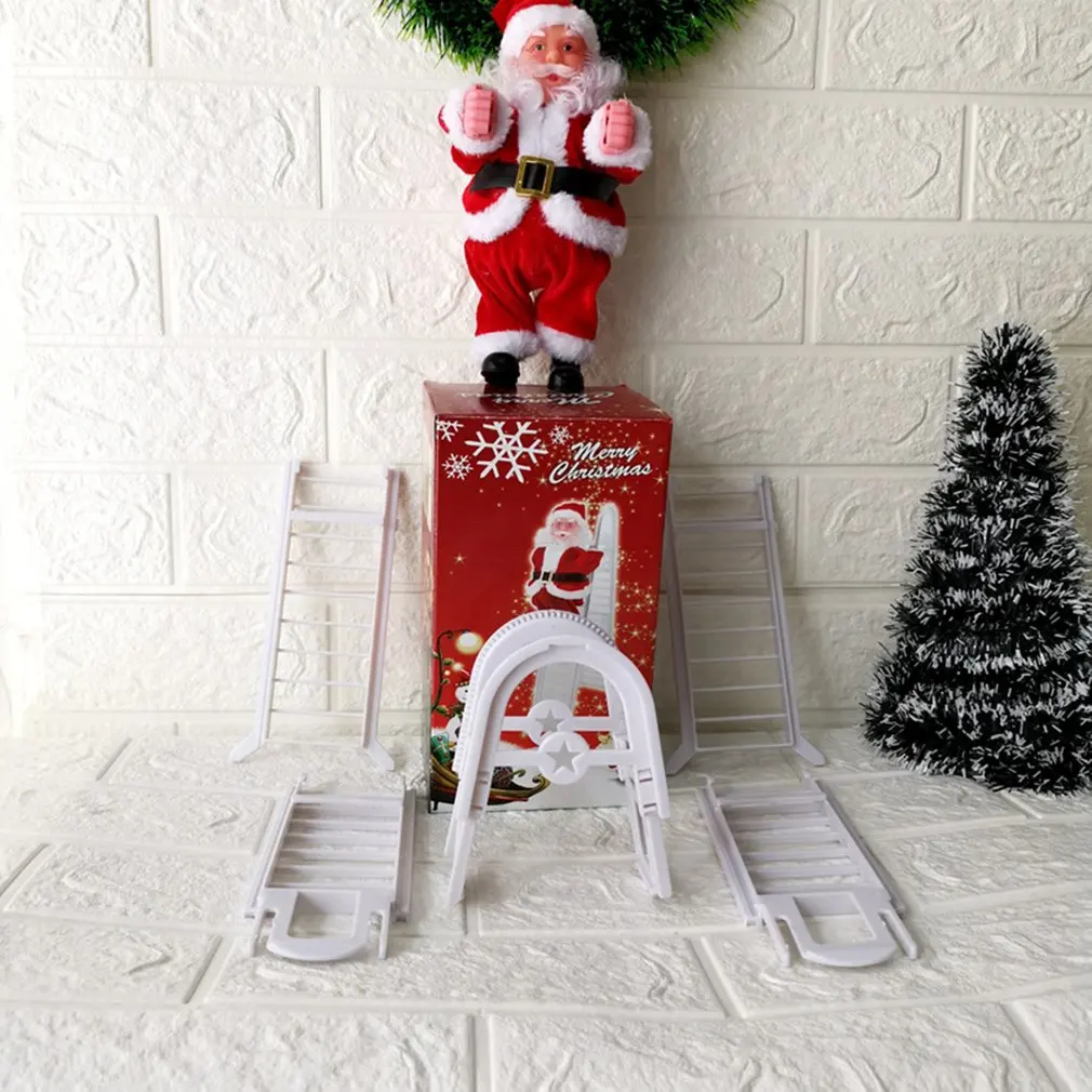 Christmas Pendant Santa Claus Hanging Doll Ladder Rope Climbing New Year Tree Decoration Decor |