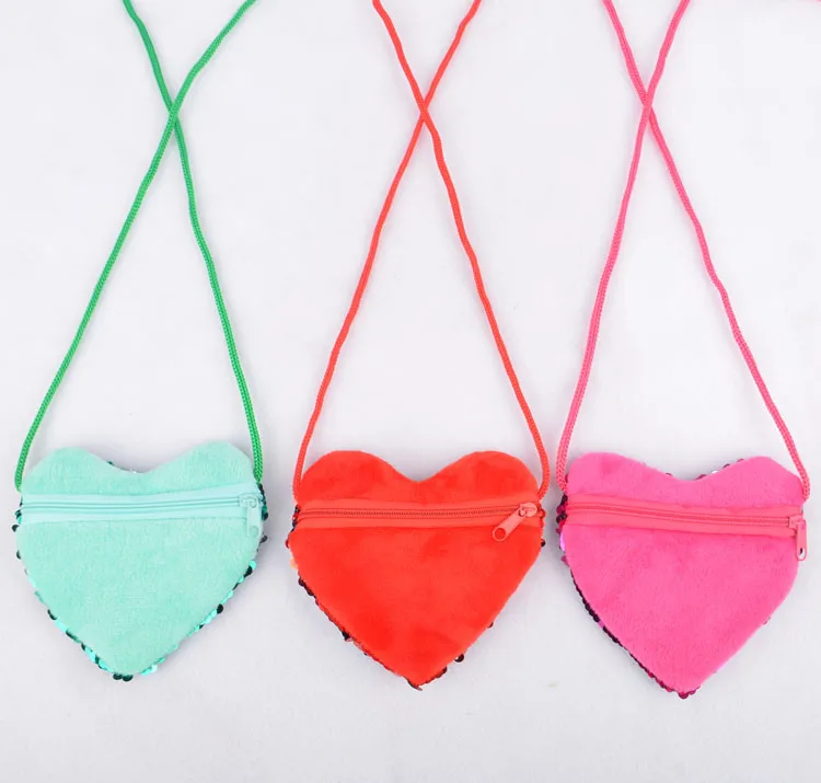 Милый женский кошелек с блестками для девочек и детей мини сумка мессенджер