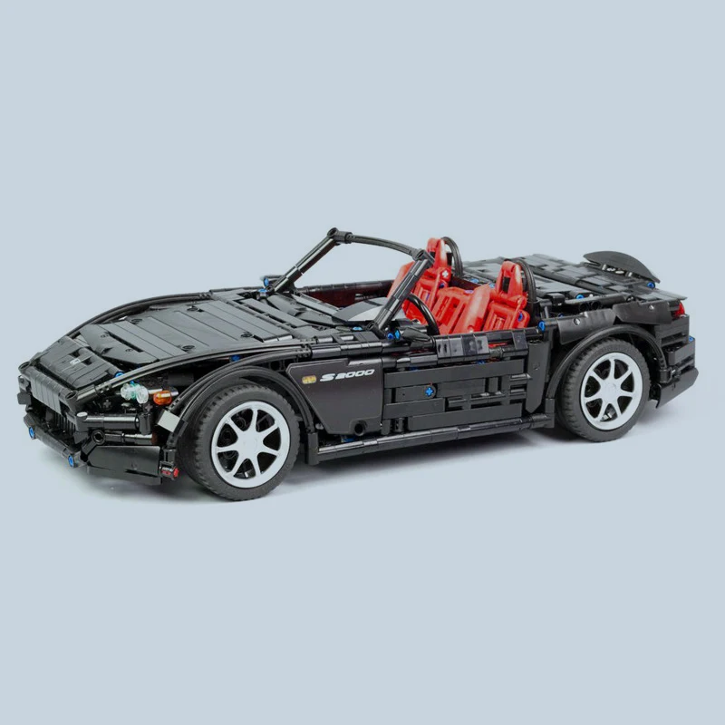 Новинка; Лидер продаж! MOCs серии гоночный автомобиль Honda S2000 AP2 MOC 24500 совместим с Technic гоночные строительные блоки кирпичи модель игрушки