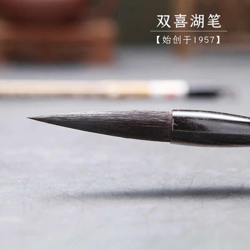 Кисть Shuangxi Shanlian для письма ручной работы с изображением мышиного ворса |