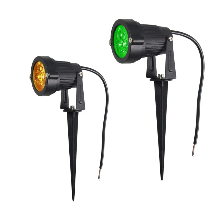 Уличный светодиодный светильник для сада и газона 220 В 110 3 Вт Ландшафтная лампа с