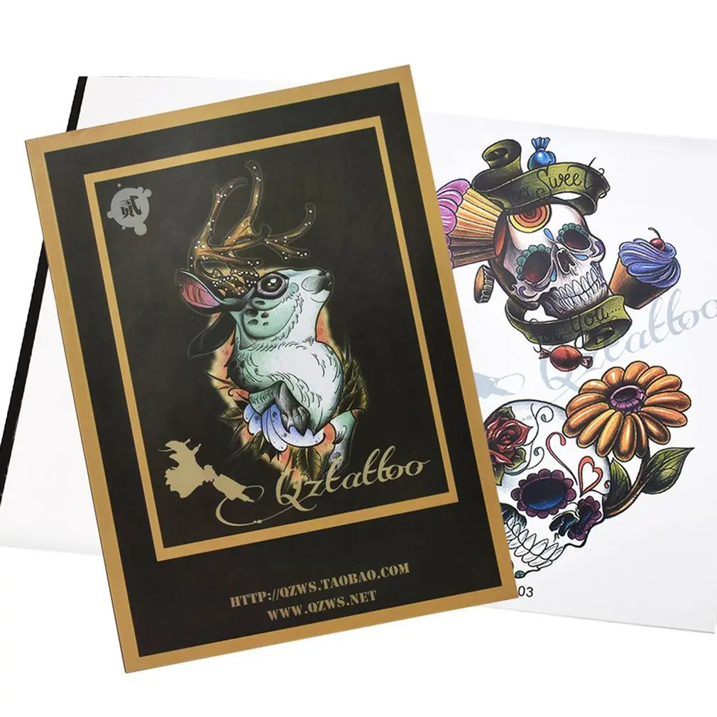 Тату узоры hadronic Baoblade традиционная книга татуировок для тела|Краска тела| |