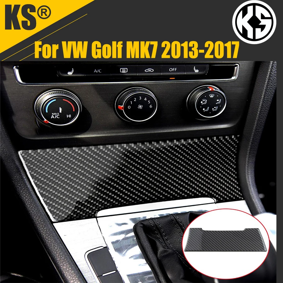 

Наклейка из углеродного волокна для центрального контроллера салона VW Golf 7 GTI MK7 2013-2017