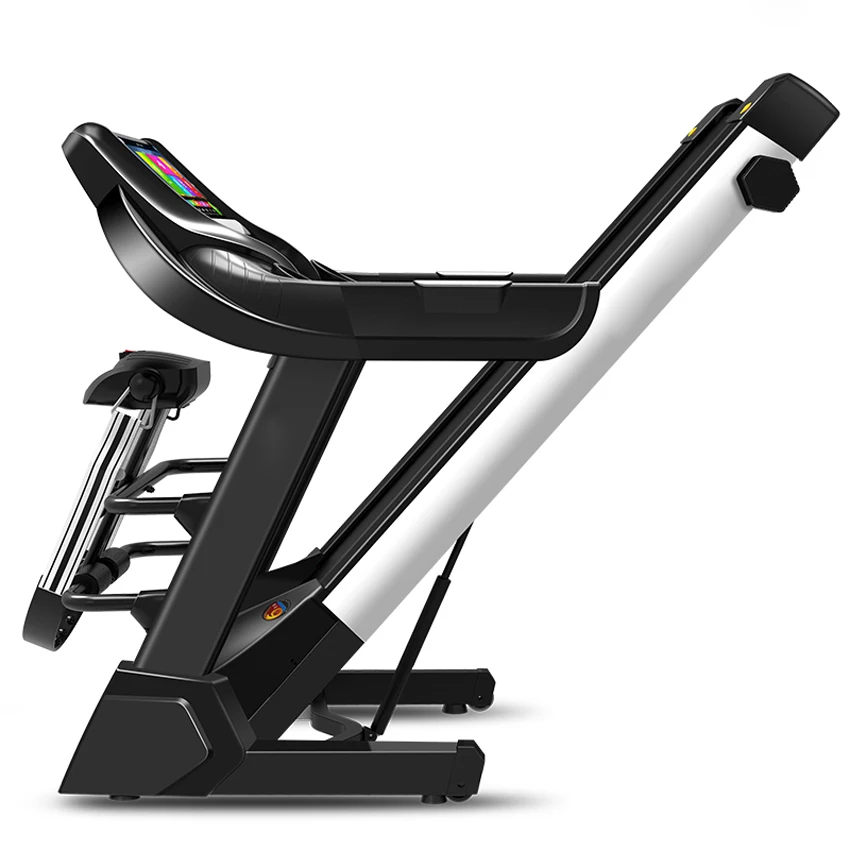 

T910 5 inch Display Screen Electric Foldable Mini Treadmill Sit-Up Function Gradient Adjustment Mute Indoor Fitness Equipment