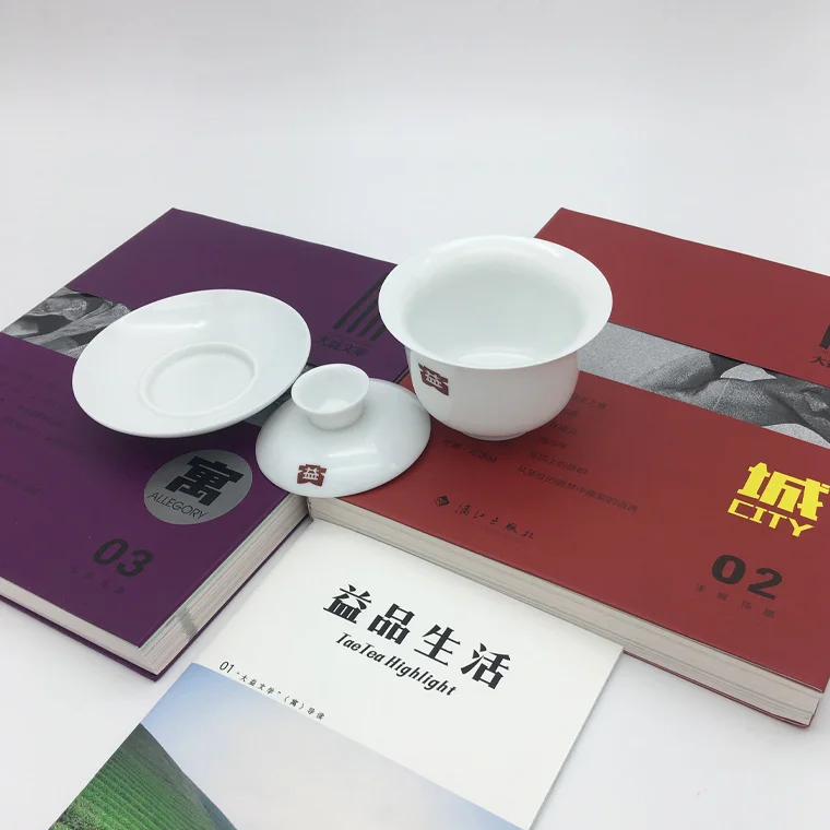 [GRANDNESS] пуэр чай Dayi Gaiwan чайный сервиз белый Gongfu Чайный фарфор Gaiwan 150 мл фарфор Gaiwan