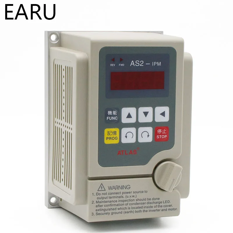 

VFD инвертор 0.4KW/0.75KW/1.5KW/2.2KW преобразователь частоты 220 V/380 V 3P выход CNC шпиндель Мотор Скорость управления машина конвертер