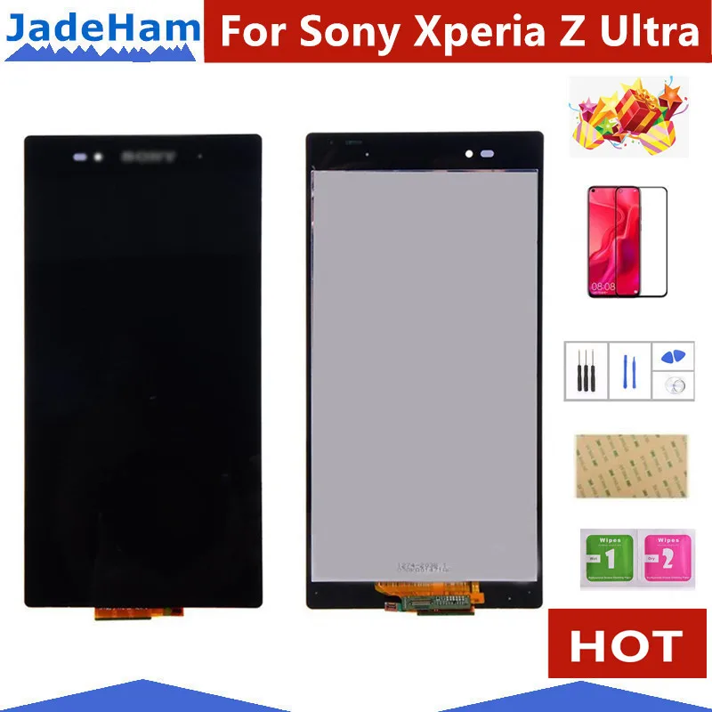 ЖК дисплей 6 44 ''для Sony Xperia Z Ultra XL39h XL39 C6806 C6802 сенсорный экран с дигитайзером в