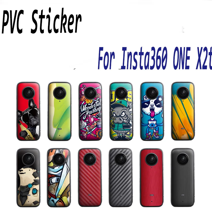 

Для Insta360 один X2 Стикеры Водонепроницаемый эффективная защита кожи, устойчивая к царапинам крышка ПВХ чехол мягкий съемный наклейки комплек...