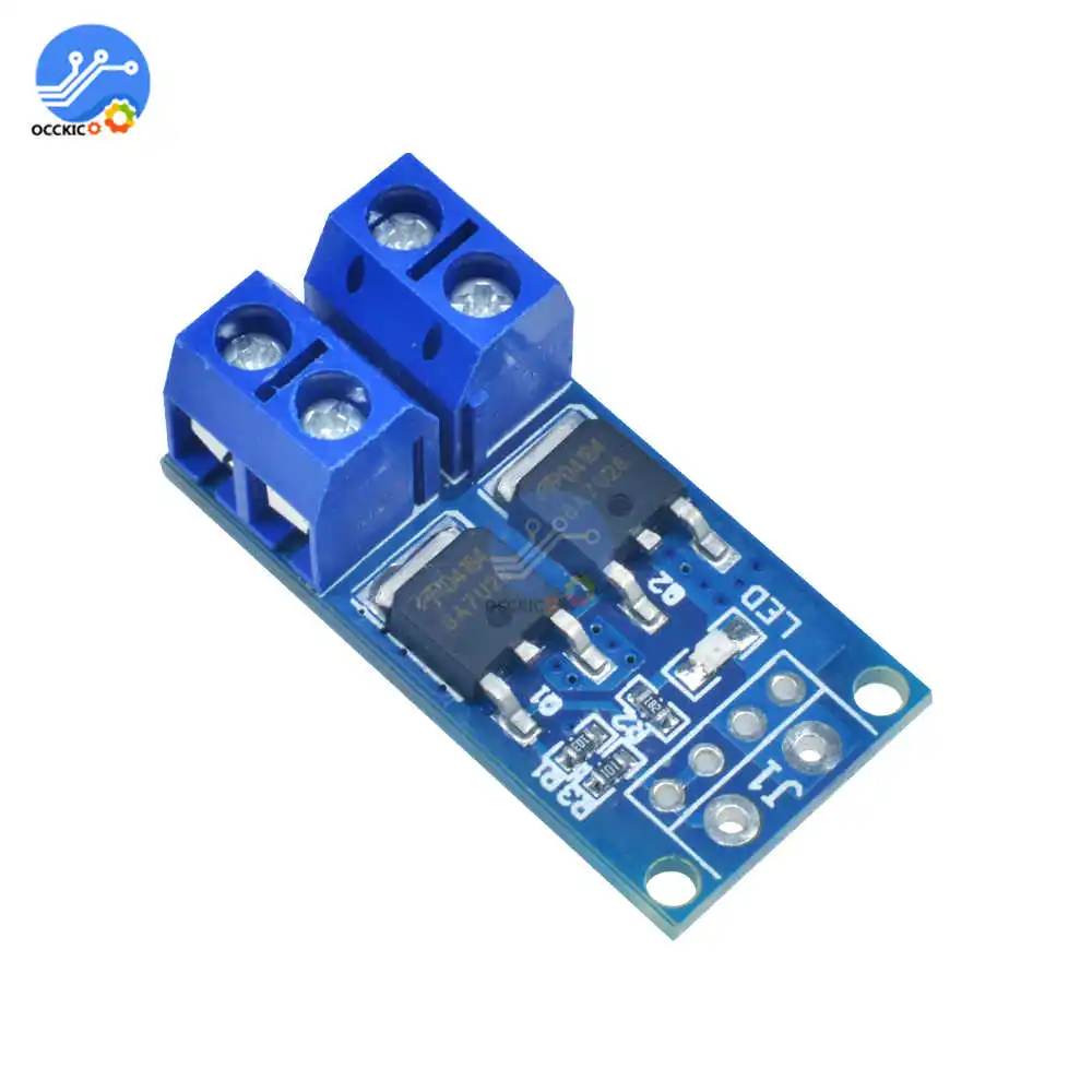 Высокая Мощность 15A 400 Вт MOSFET триггер переключениt приводной модуль ШИМ-регулятор электронный переключатель Управление Панель DC 5 V-36 V