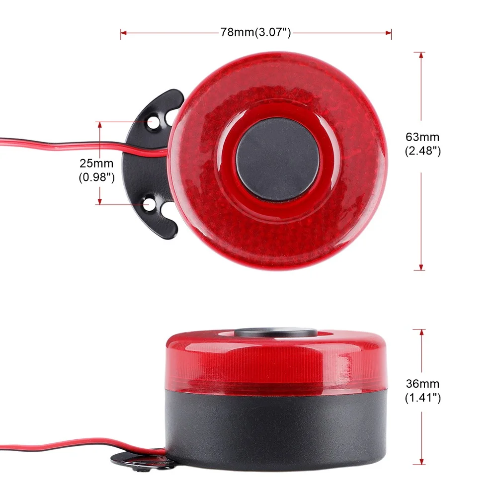 Звуковой сигнал для автомобиля лодки грузовика 12-24 В 105 дБ