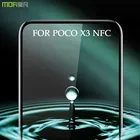 Закаленное стекло MOFi для Xiaomi Poco X3 NFC Защитная пленка для Mi PocoX3 защита для экрана HD полное покрытие Противоударная Nfc