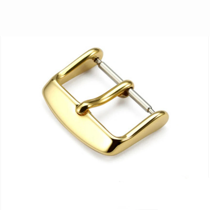 Средней матовости Нержавеющая сталь Пряжка для часов 10 мм 12 14 16 18 мм/20 мм/22