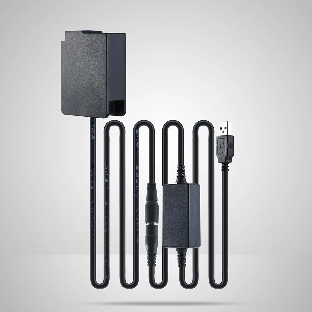 DMW-BLC12/DCC8 пустышка батарея и USB 5V Boost кабель AC-PW20 DC муфта адаптер питания для Panasonic