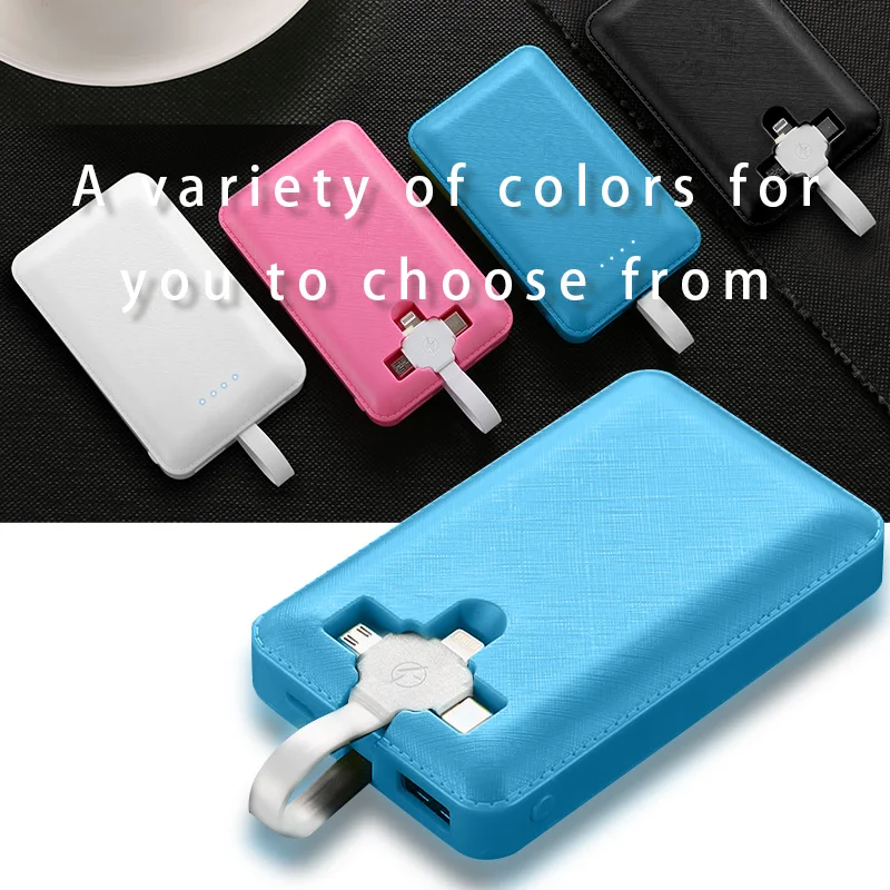 Портативное зарядное устройство USB Type C 20000 мАч портативное внешний аккумулятор