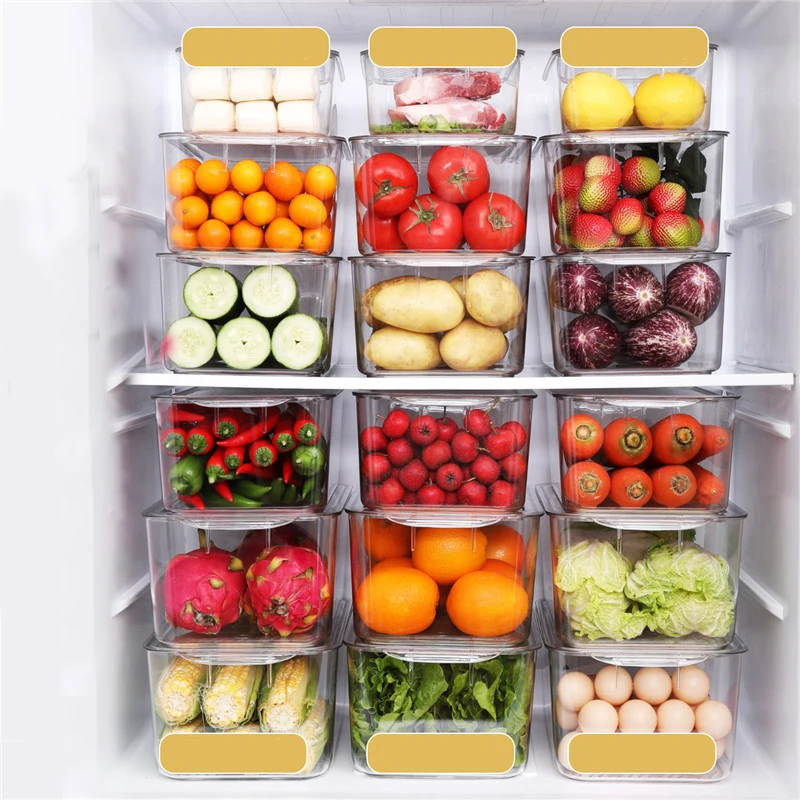 

Контейнер для хранения пищевых продуктов в холодильнике, с крышкой