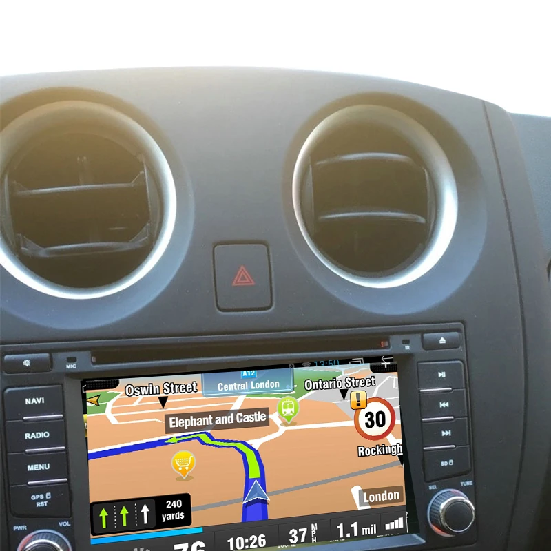 Автомобильный DVD мультимедийный плеер GPS навигатор монитор Bluetooth Android OS для Nissan Juke