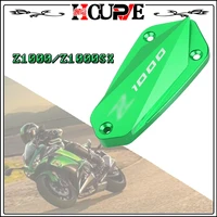 motorcycle cnc aluminum front brake fluid reservoir cap cylinder cover for kawasaki z1000 z 1000 z1000sx 2011 2019 2018 2017
