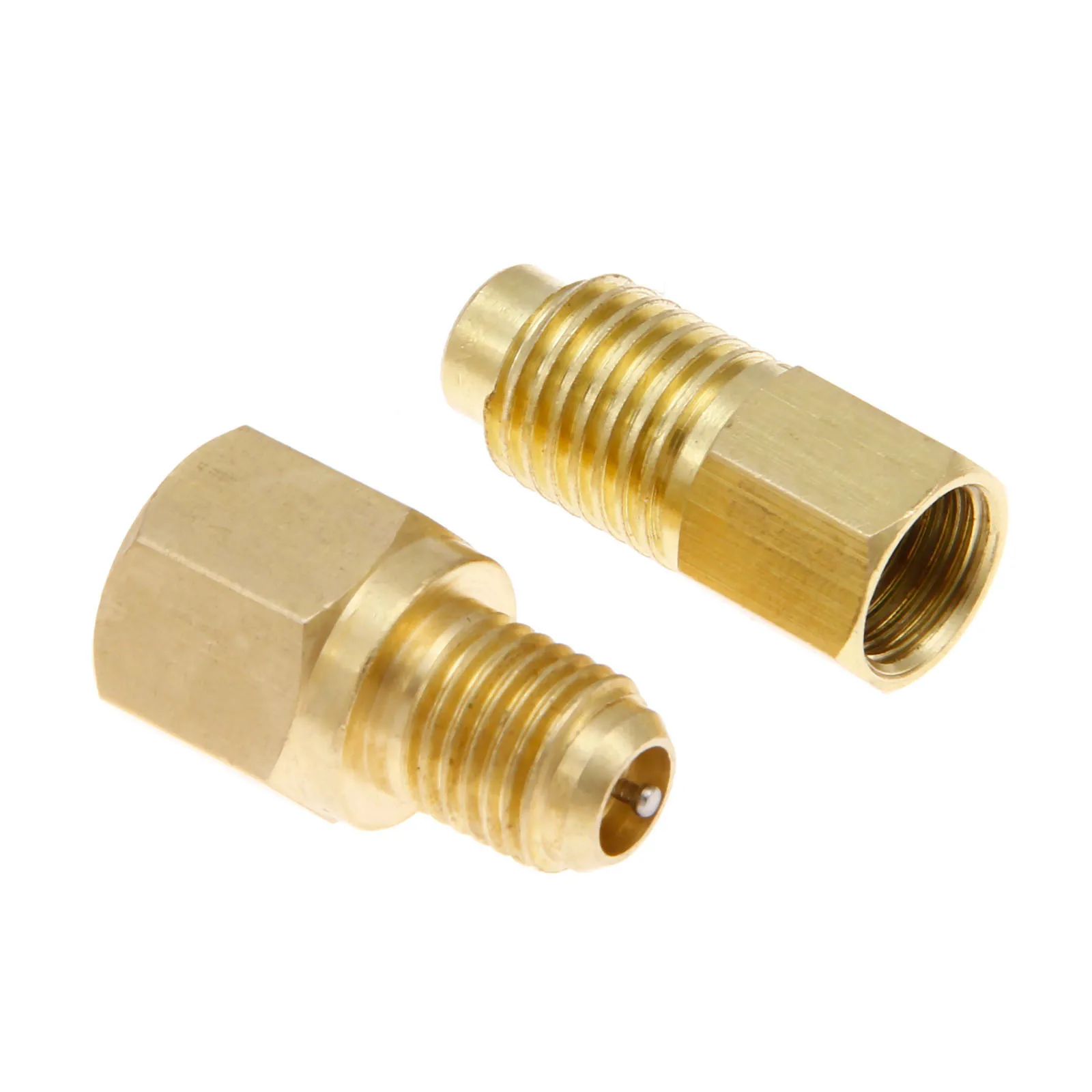 Адаптеры R134a и R22 2 шт. с сердечником клапана для Can Tap инжектор масла вакуумного