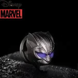 

Защитная крышка для автомобиля Disney Marvel с одним ключом старта, металлическая декоративная наклейка зажигания, пусковое кольцо