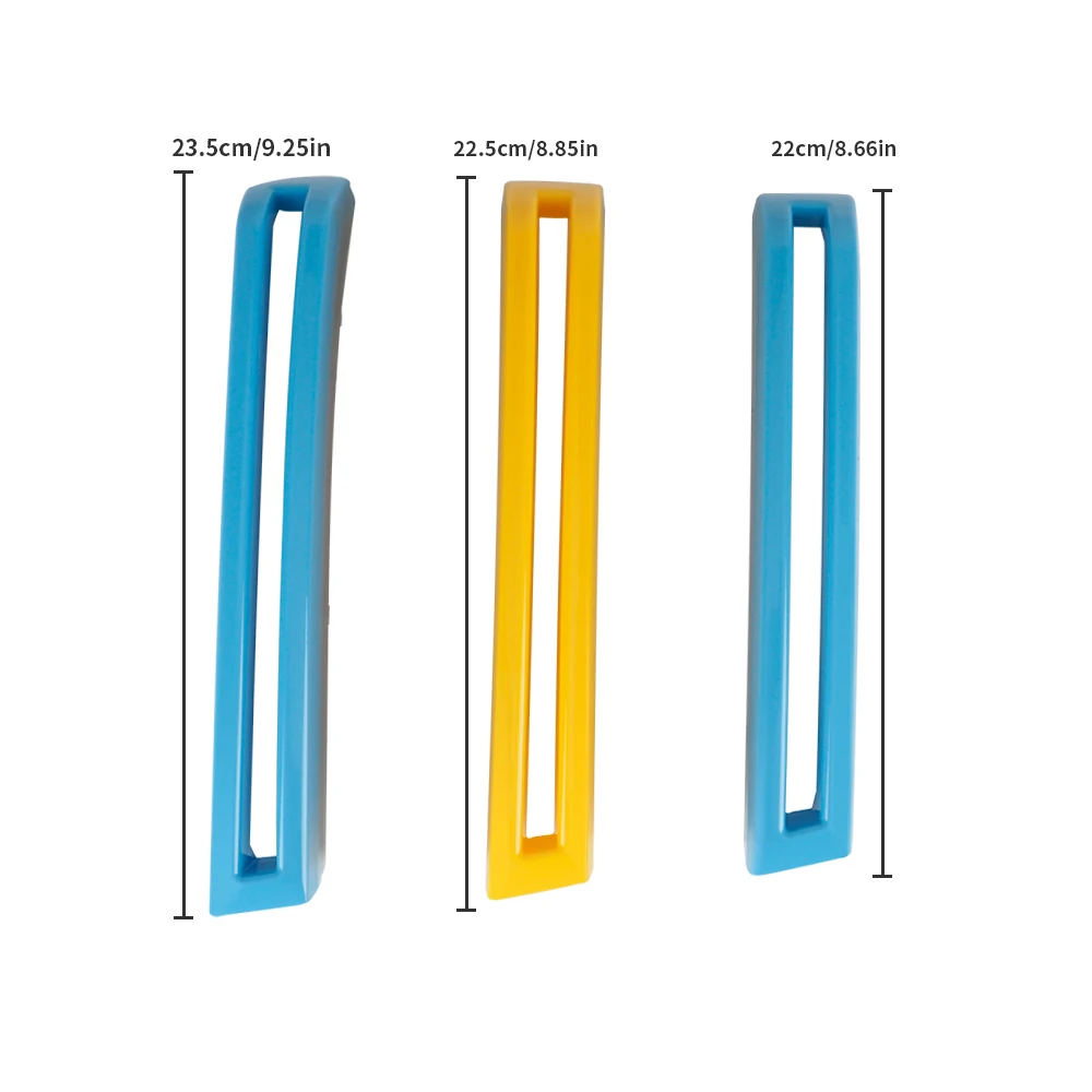 3 шт. автомобильный гриль трехцветные декоративные полосы стайлинга автомобилей