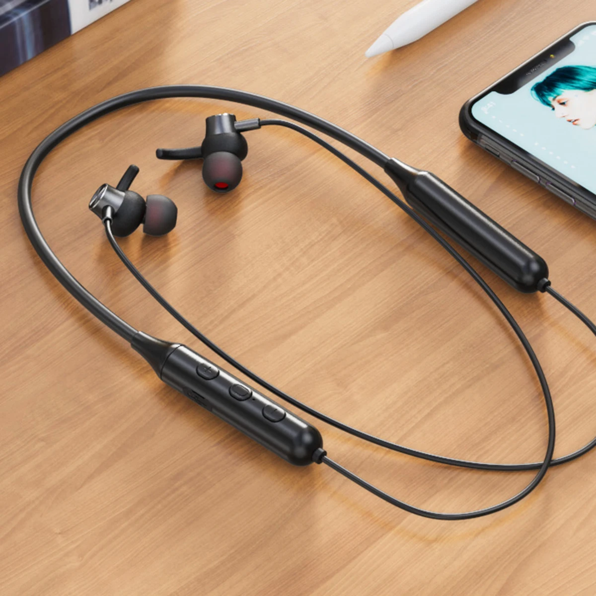 Беспроводные bluetooth-наушники SOONHUA спортивные стерео-наушники-вкладыши
