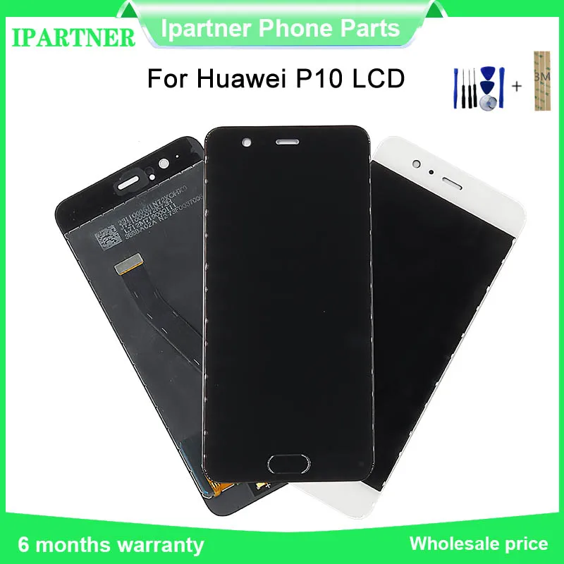 5 1 дюймовый ЖК дисплей для HUAWEI P10 сенсорный экран дигитайзер запасные части с