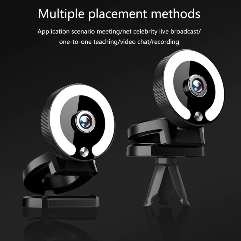 

Веб-камера для бизнеса со встроенным микрофоном, 2K, 4K, 1080P