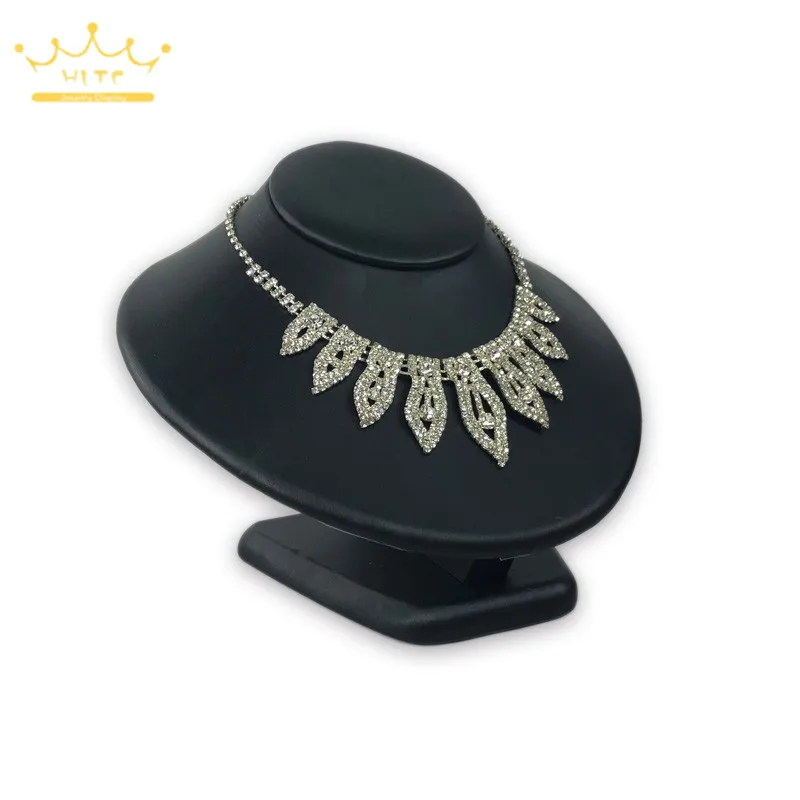 Подвеска-держатель для ожерелья подвеска-витрина манекен черный бюст из