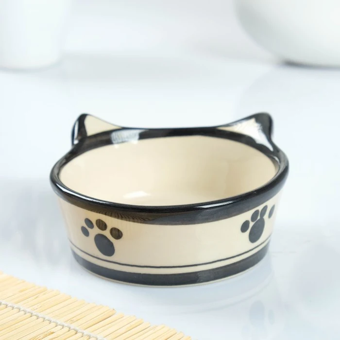 Миска с ушами фарфор 0 15 л 1395422 | Дом и сад