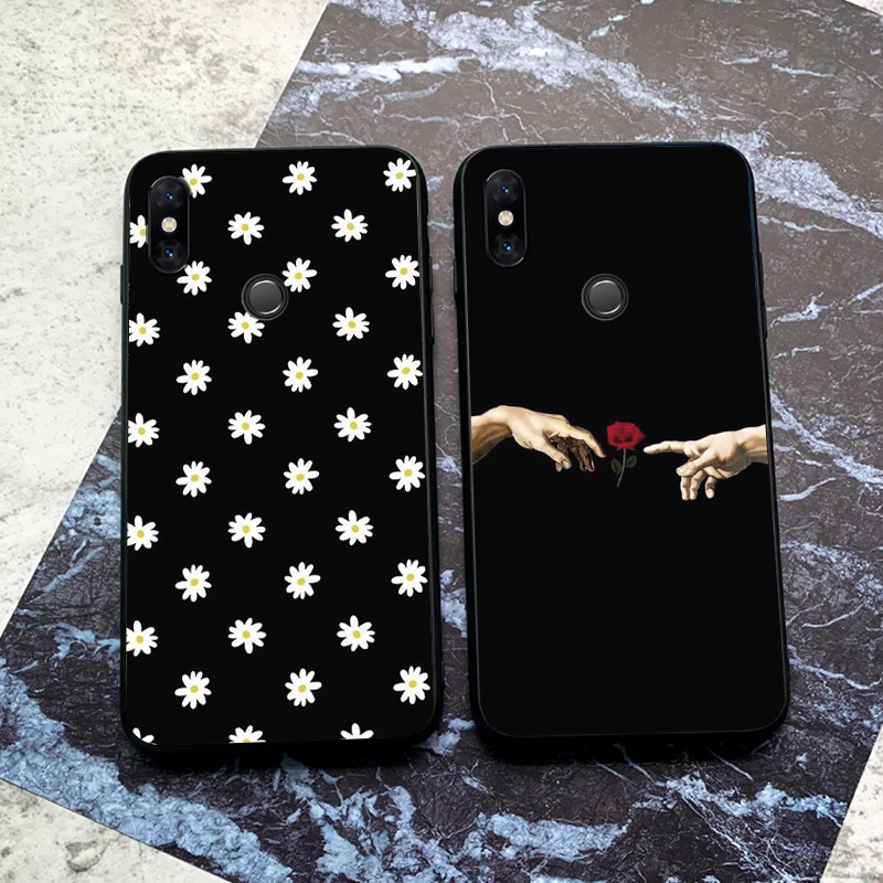 Силиконовый чехол для Xiaomi mi A2 LITE с полной защитой мягкая задняя крышка из ТПУ