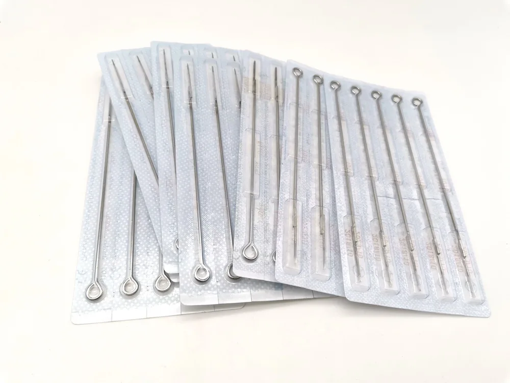 

50Pcs Assorted Tattoo Needles RL RS F M1 M2 RM Pro Tattoo Needles Sterilized Factory Wholesale Tattoo Machine Needles Supply