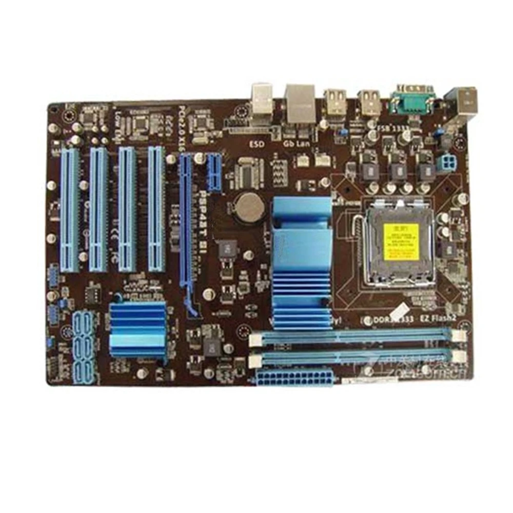 Материнская плата для настольного компьютера Asus P5P43T SI P43 Socket LGA 775 Q8200 Q8300 DDR3 16 ГБ