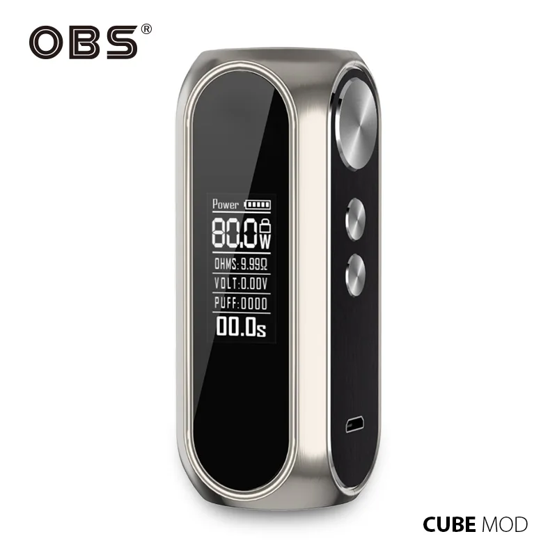 Оригинальный OBS Cube VW Box MOD 3000 мАч батарея электронная сигарета максимальная