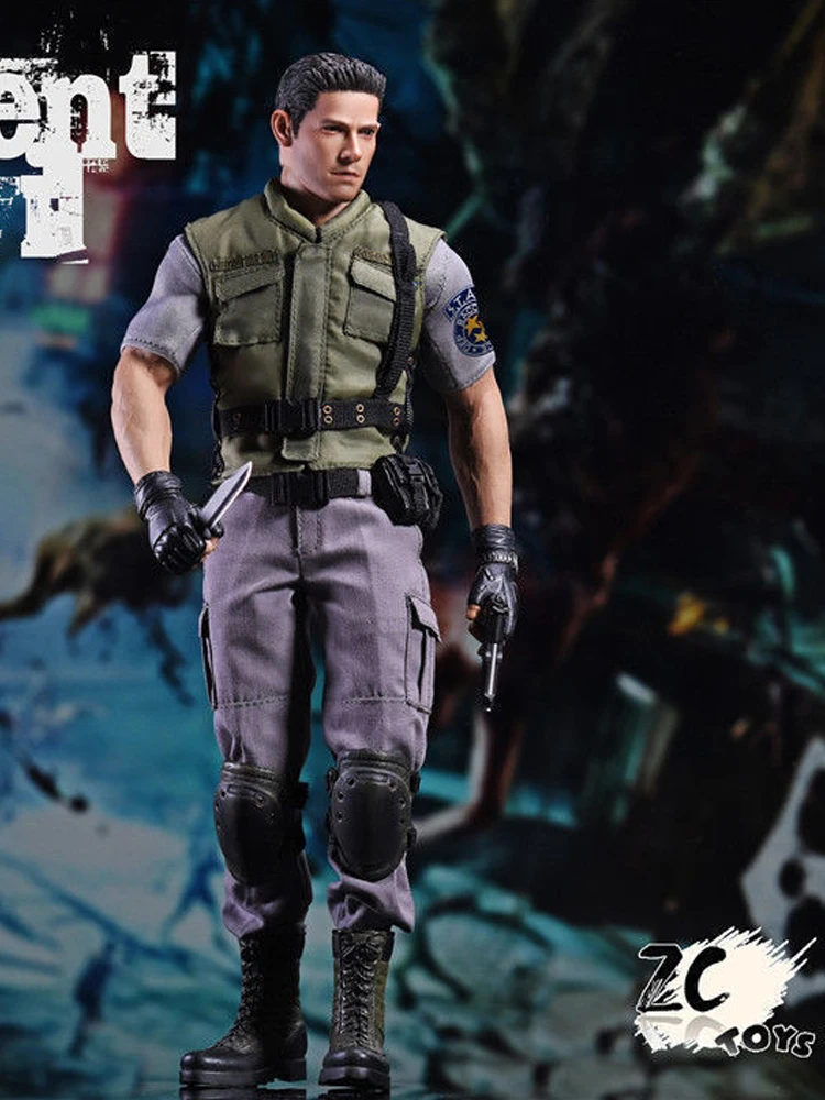 Игрушки ZC 1/6 сборная экшн фигурка Криса Редфилда полный комплект|Игровые фигурки