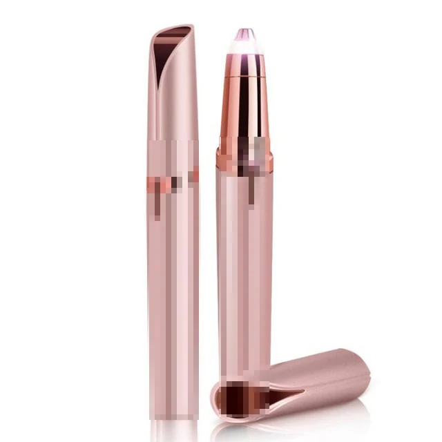 Электрический триммер для бровей Макияж безболезненный глаз Эпилятор