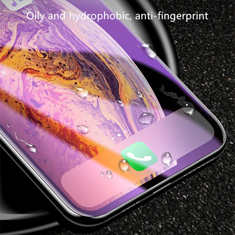 Изогнутая гидрогелевая пленка с полным покрытием для iPhone XR X XS MAX защита экрана 6 6s
