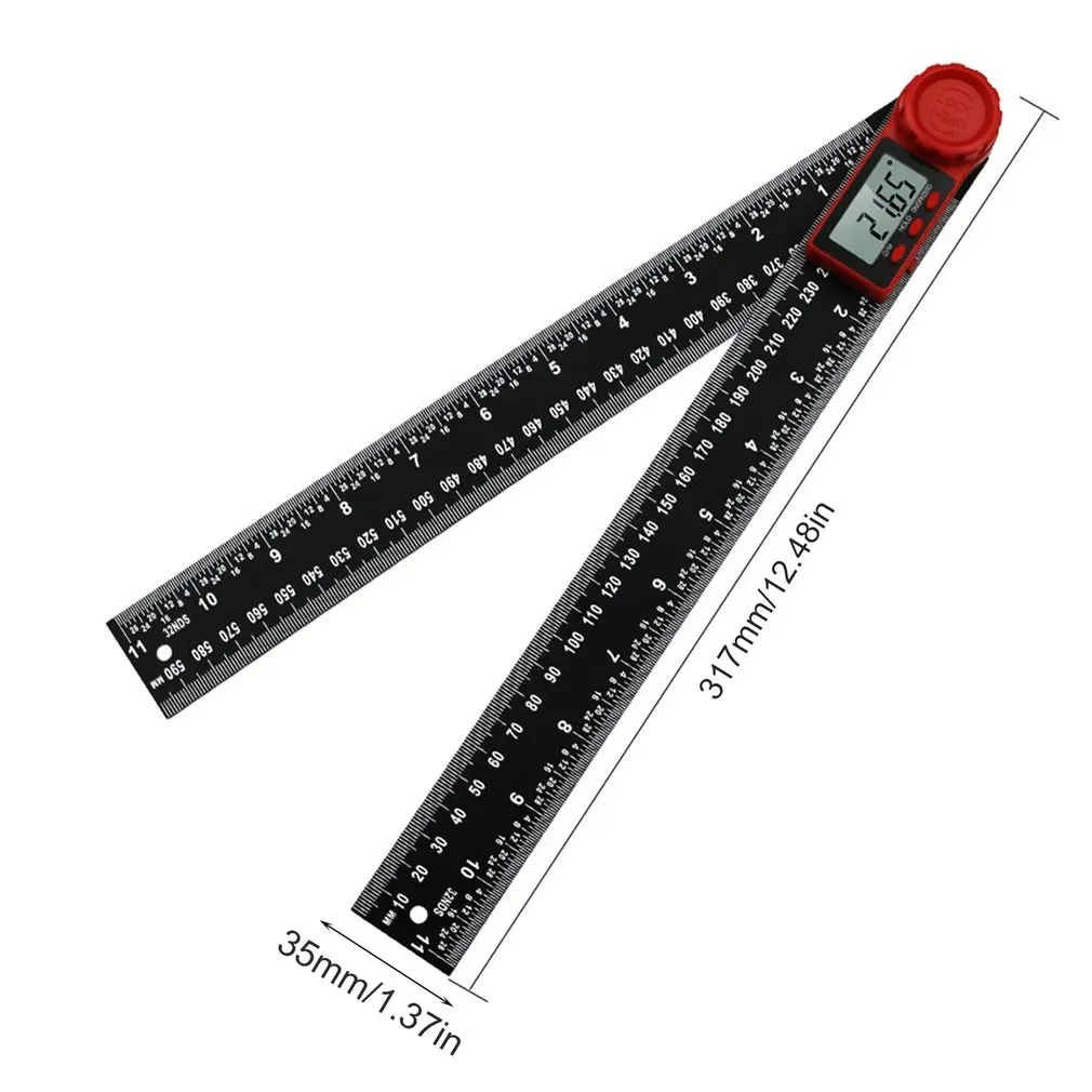 

200MM/300MM Digital Meter Angle Inclinometer Angle Digital Ruler Electron Goniometer Protractor Angle finder Measuring Tool